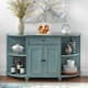 Simple Living Grace Farmhouse Buffet - Antique Blue