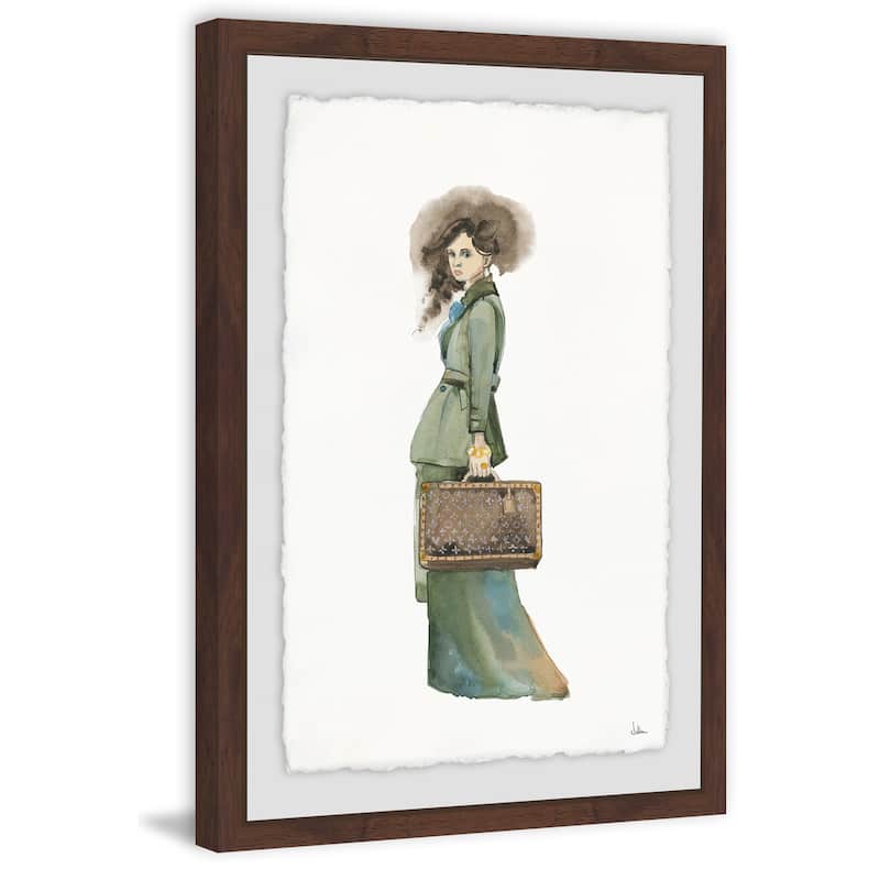 'Come Along' Framed Painting Print - Multi-Color