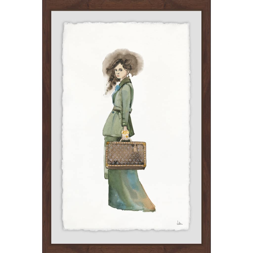 'Come Along' Framed Painting Print - Multi-Color