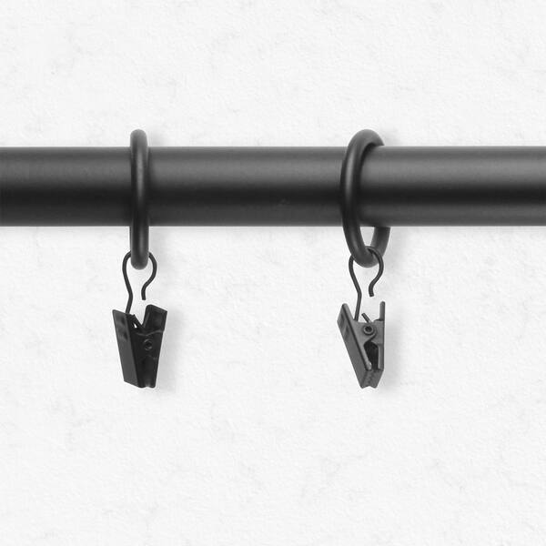Chicology 3/4-Inch Diameter Curtain Rods, Modern End Cap Finial Extends 48 To 86 In