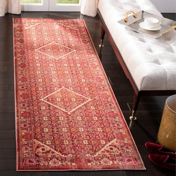 Safavieh Sutton Vintage Oriental Rust Runner Rug 3 X 8 On Safavieh Sutton Vintage Oriental Rust Runner Rug 3 X27 X