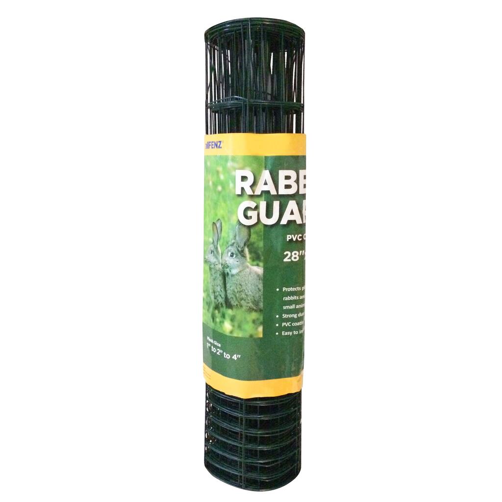allFENZ 28" X 50' Super Rabbit Guard Green