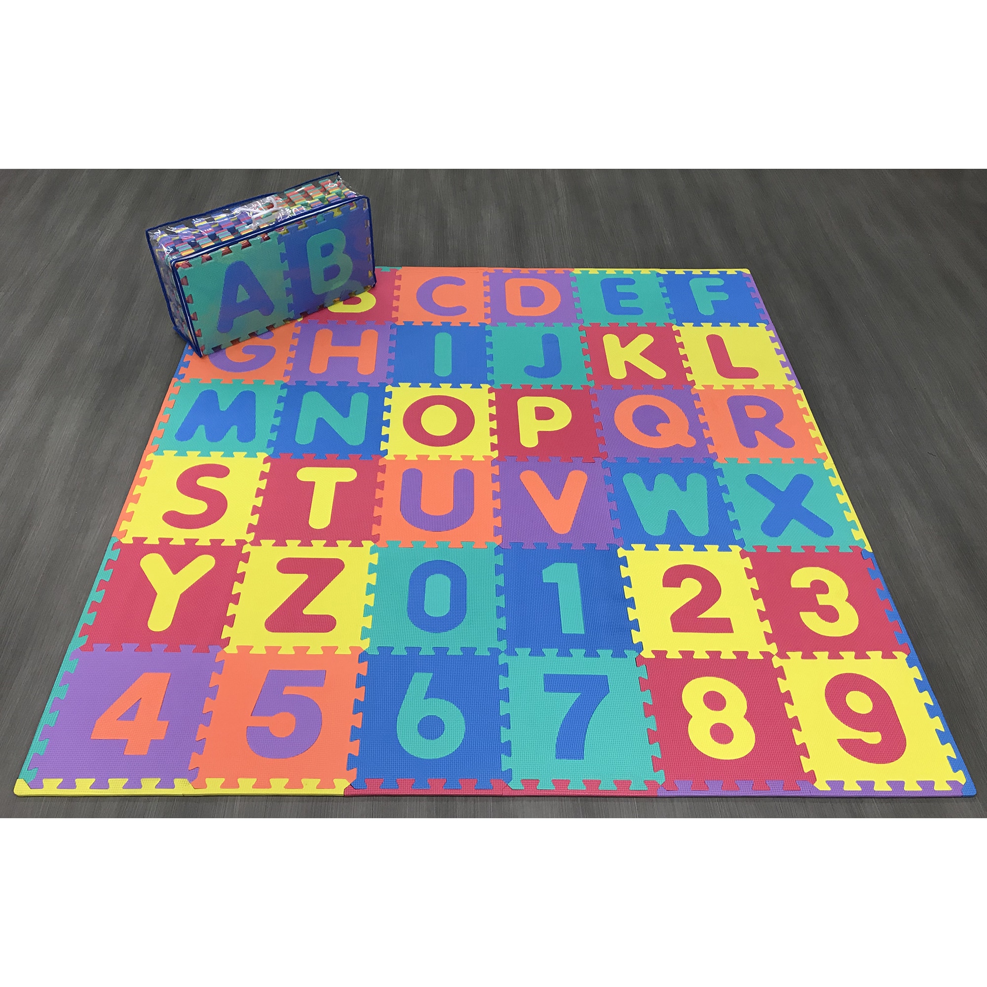 play mat letters & numbers set