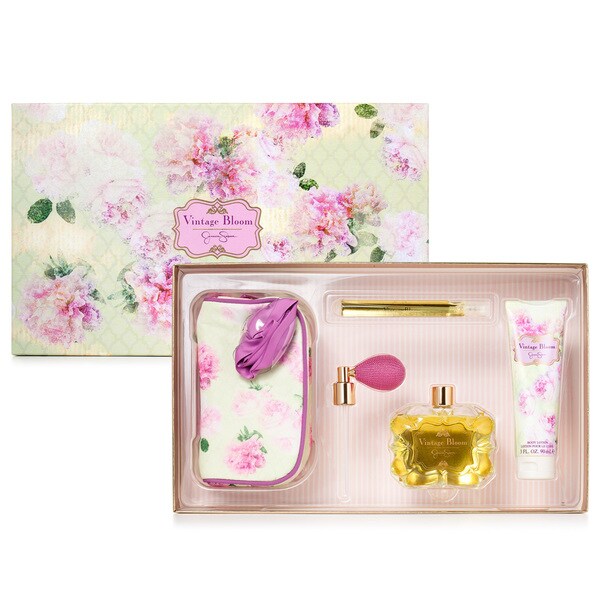Shop Jessica Simpson Vintage Bloom Womens 4 Piece Gift Set Free