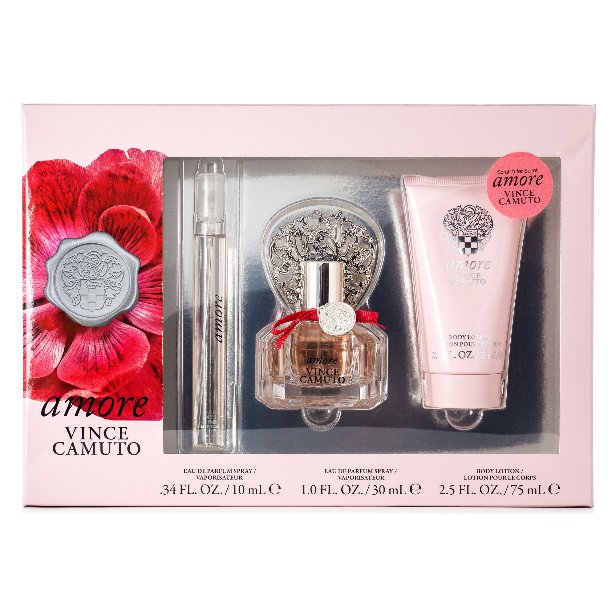 vince camuto amore perfume gift set