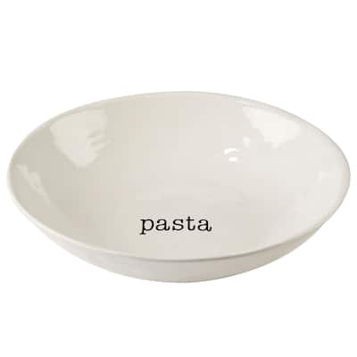 Certified International It's Just Words Pasta Bowl