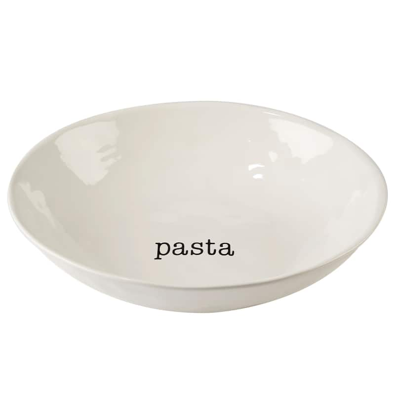 Certified International It's Just Words Pasta Bowl