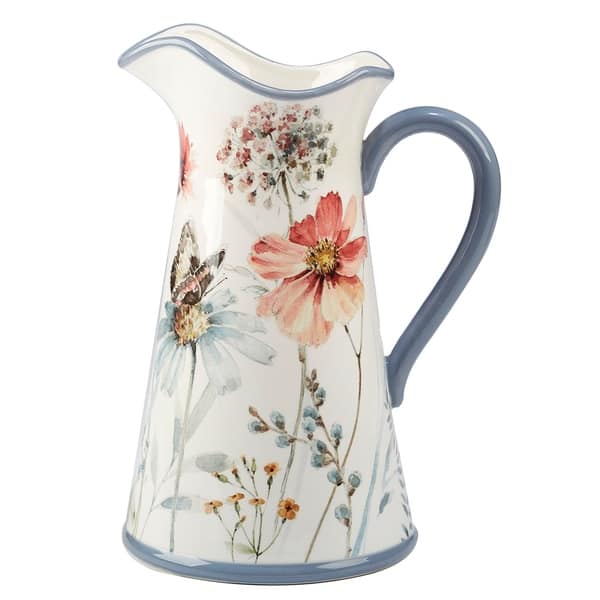 Certified International Country Weekend 3-quart Pitcher Bed Bath