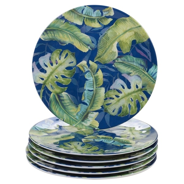Certified International Tropicana Melamine Dinner Plate (Set of 6)