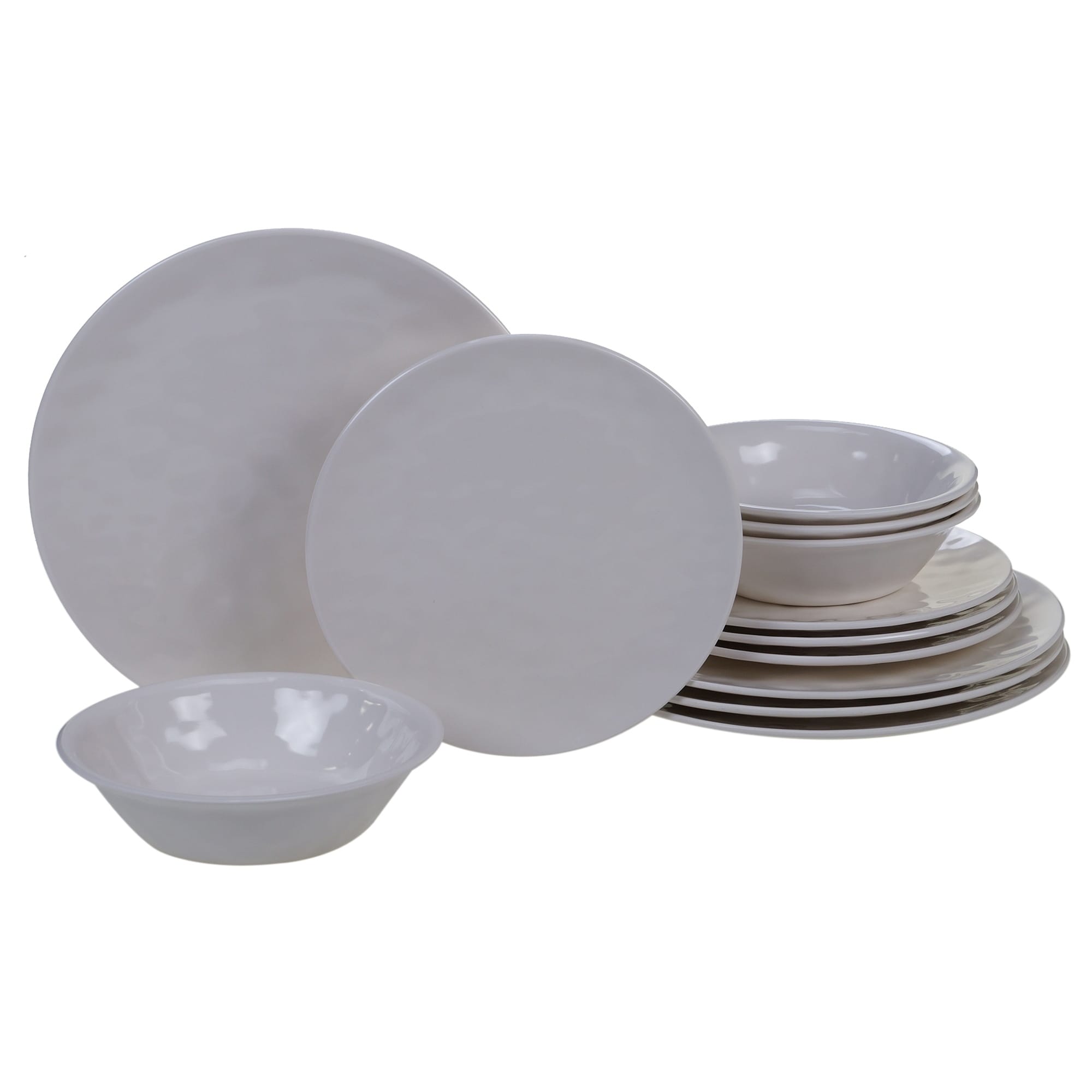 Black And White Melamine Dinnerware & Le Cadeaux Rustica