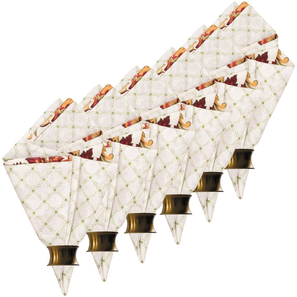Addison Cotton Reversible Napkin Set of 6