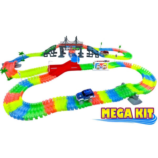 glow in the dark track set