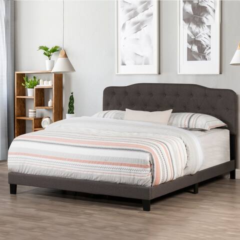Hillsdale Nicole Bed in One - Full - Stone Fabric