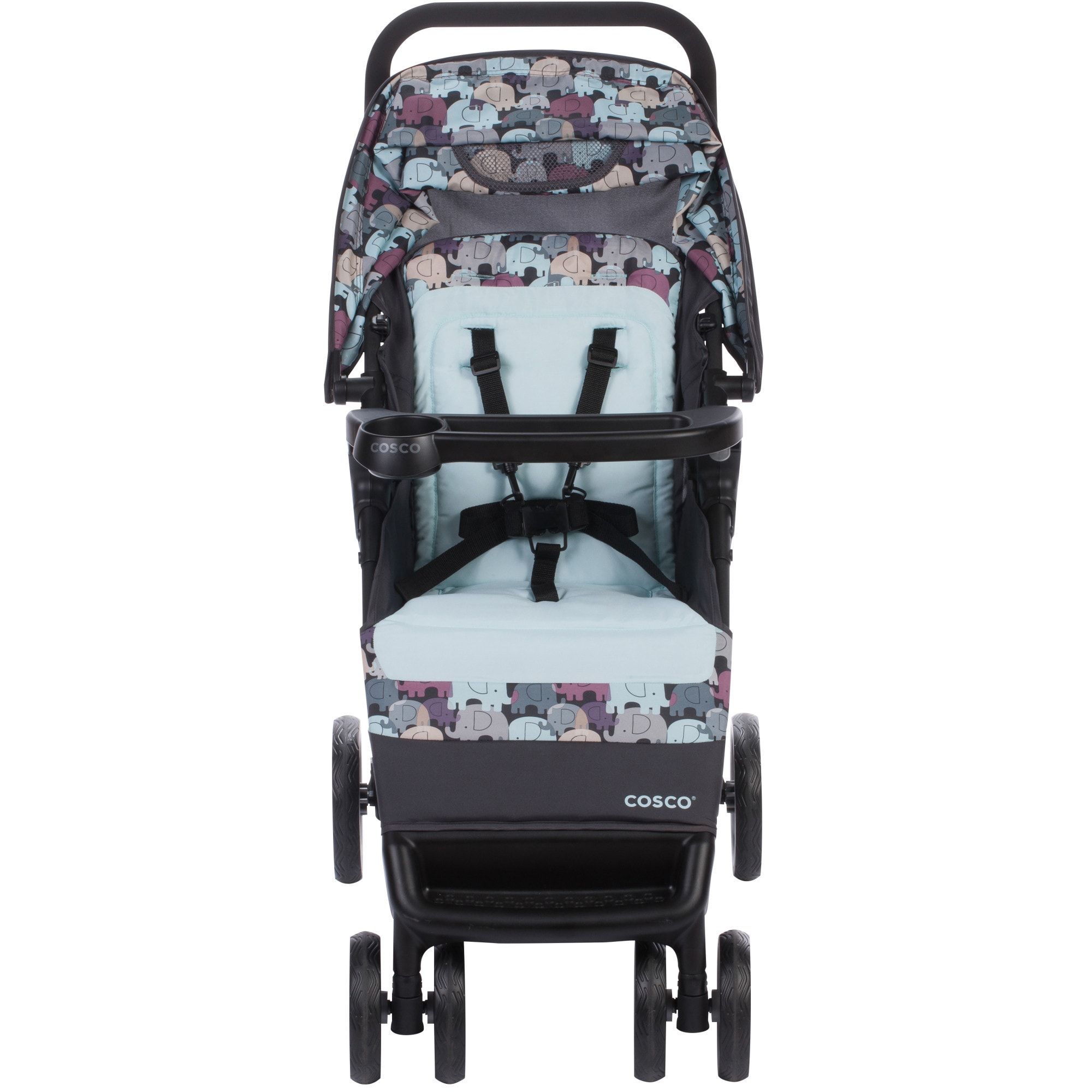 how to fold a cosco stroller