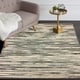 preview thumbnail 9 of 7, LR Home Topanga Striped Wool and Jute Indoor Area Rug (5'x8') - 5' x 7'9"