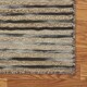 preview thumbnail 2 of 7, LR Home Topanga Striped Wool and Jute Indoor Area Rug (9'x12') - 9' x 12' 9' x 12' - Charcoal