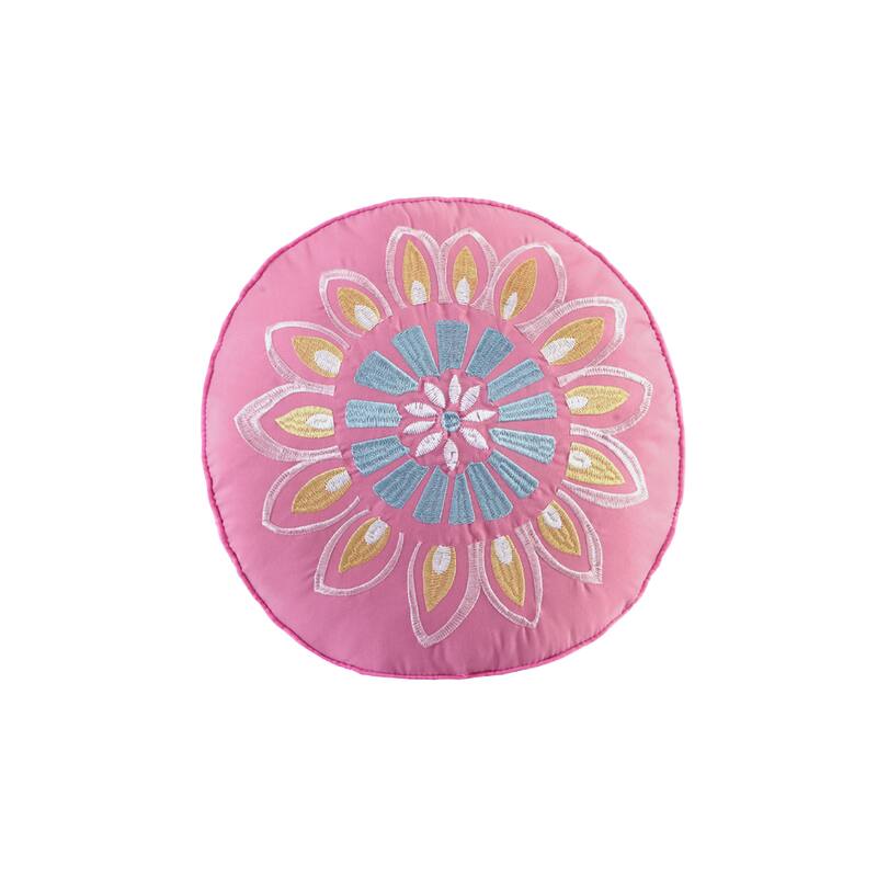 Intelligent Design Corinne Pink Floral 4-piece Comforter Set