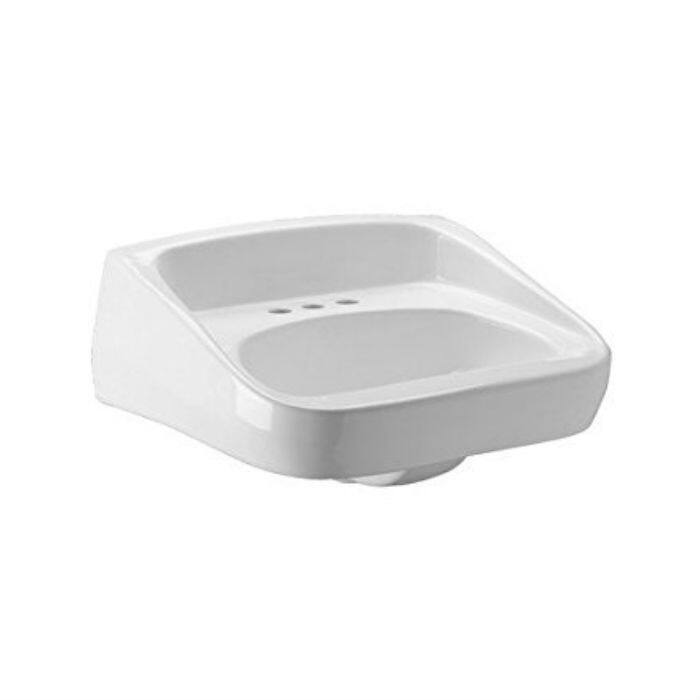 Zurn High Back Wall Hung Lavatory White