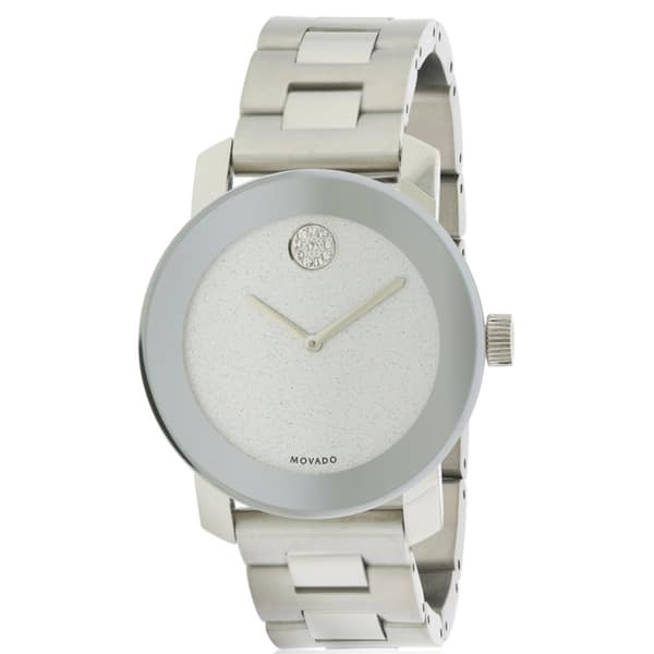 Shop Movado Bold Stainless Steel Ladies Watch 3600334 Free