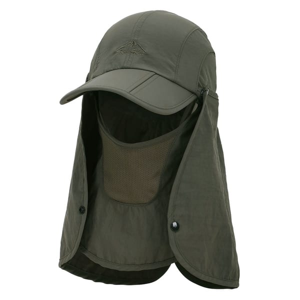 360 Sun Protection Hat Fishing Hat With Removable Neck And Face Flap On Sale Overstock