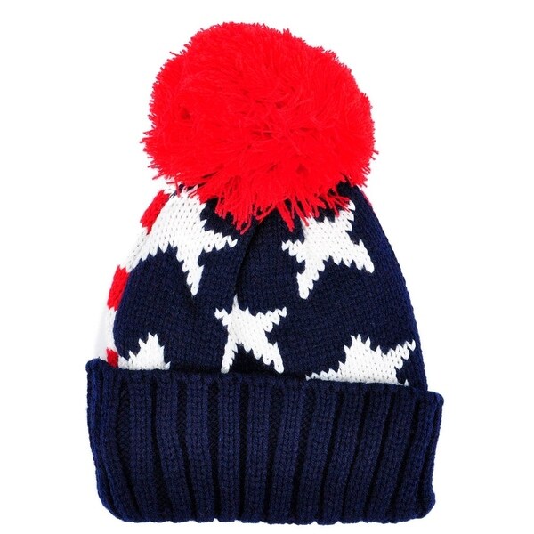 Womens Vintage-Look Warm Slouch Knit Beanie