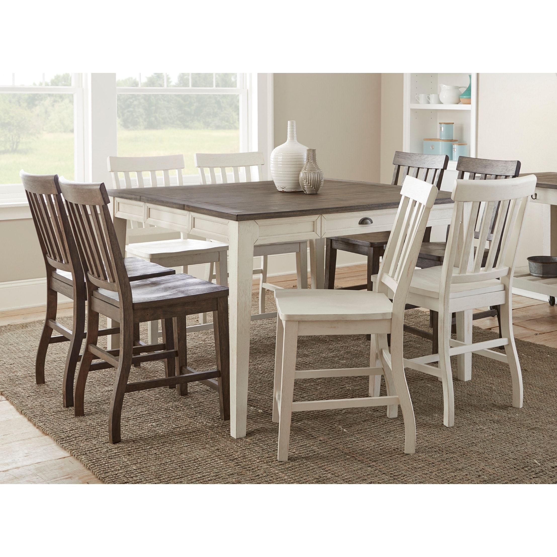 Cottonville 9 Piece Counter Height Dining Set Cottonville 9 Piece Counter Height Dining Set