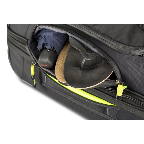 high sierra at8 wheeled duffel upright