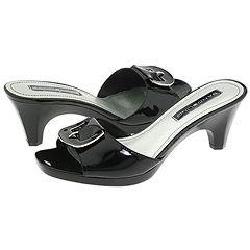 Bandolino Ryland Black Patent Sandals