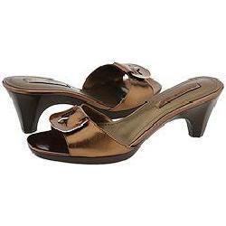 Bandolino Ryland Bronze Leather Sandals