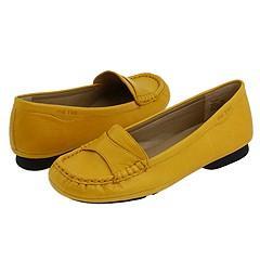 Me Too Nexi 4 Yellow Leather Flats  