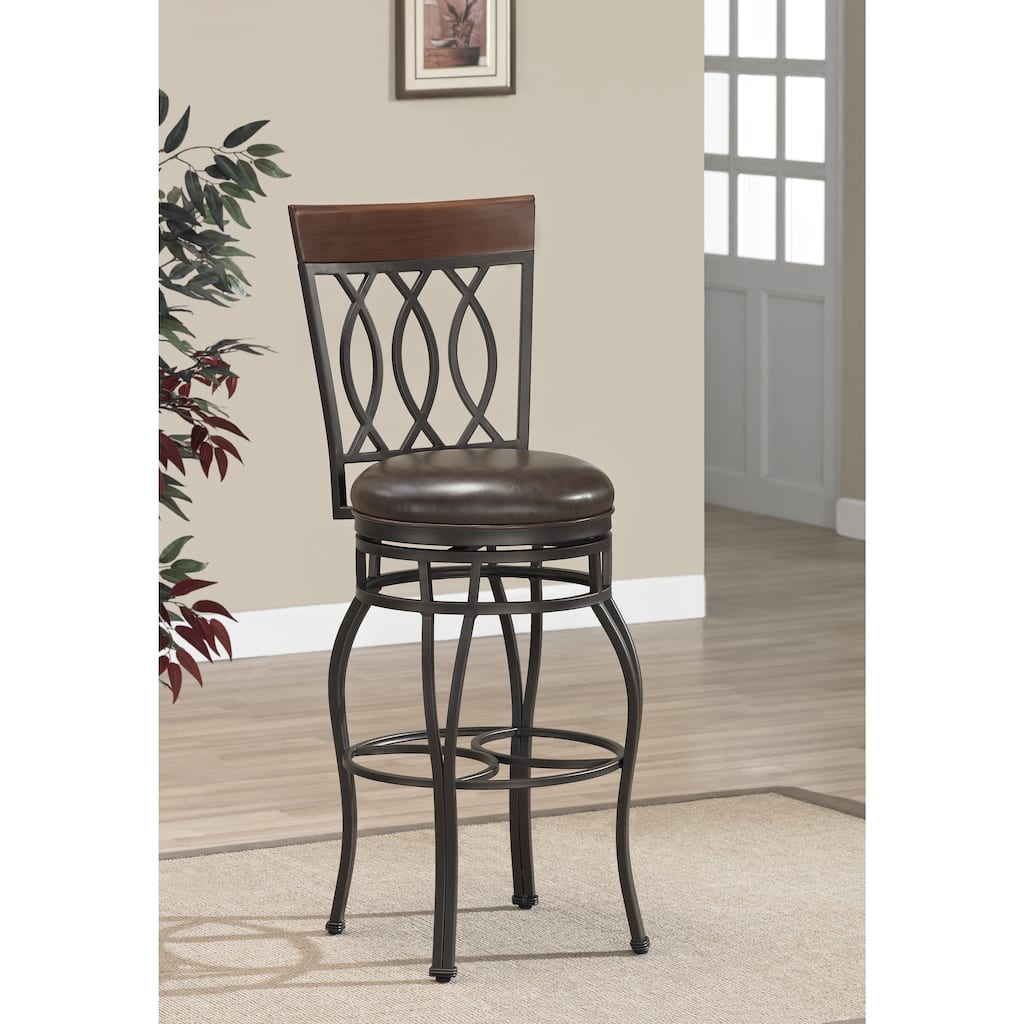Copper Grove Murrin 34-inch Swivel Bar Stool - Overstock - 20000624