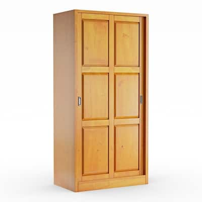 Buy Gold Pine Armoires Wardrobe Closets Online At Overstock