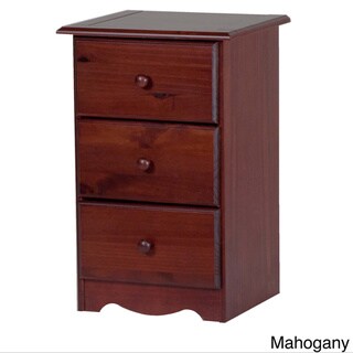 Copper Grove  Caddo Solid Wood 3-drawer Night Stand (Mahogany)
