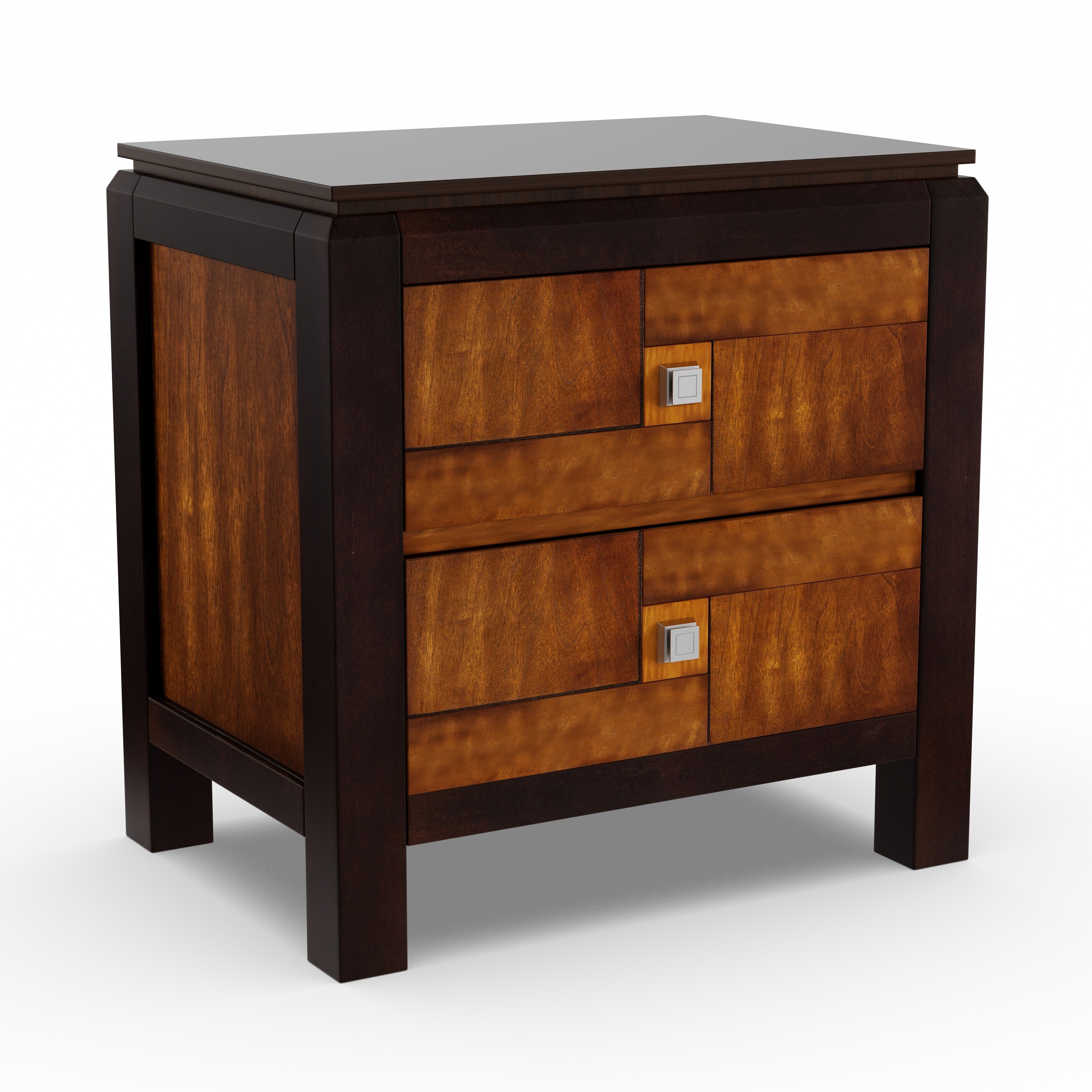 Shop Furniture Of America Poa Transitional Walnut Solid Wood