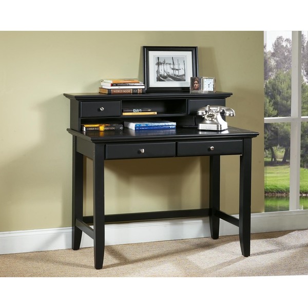 Shop Copper Grove Umatilla Black Student Desk And Hutch Ships To