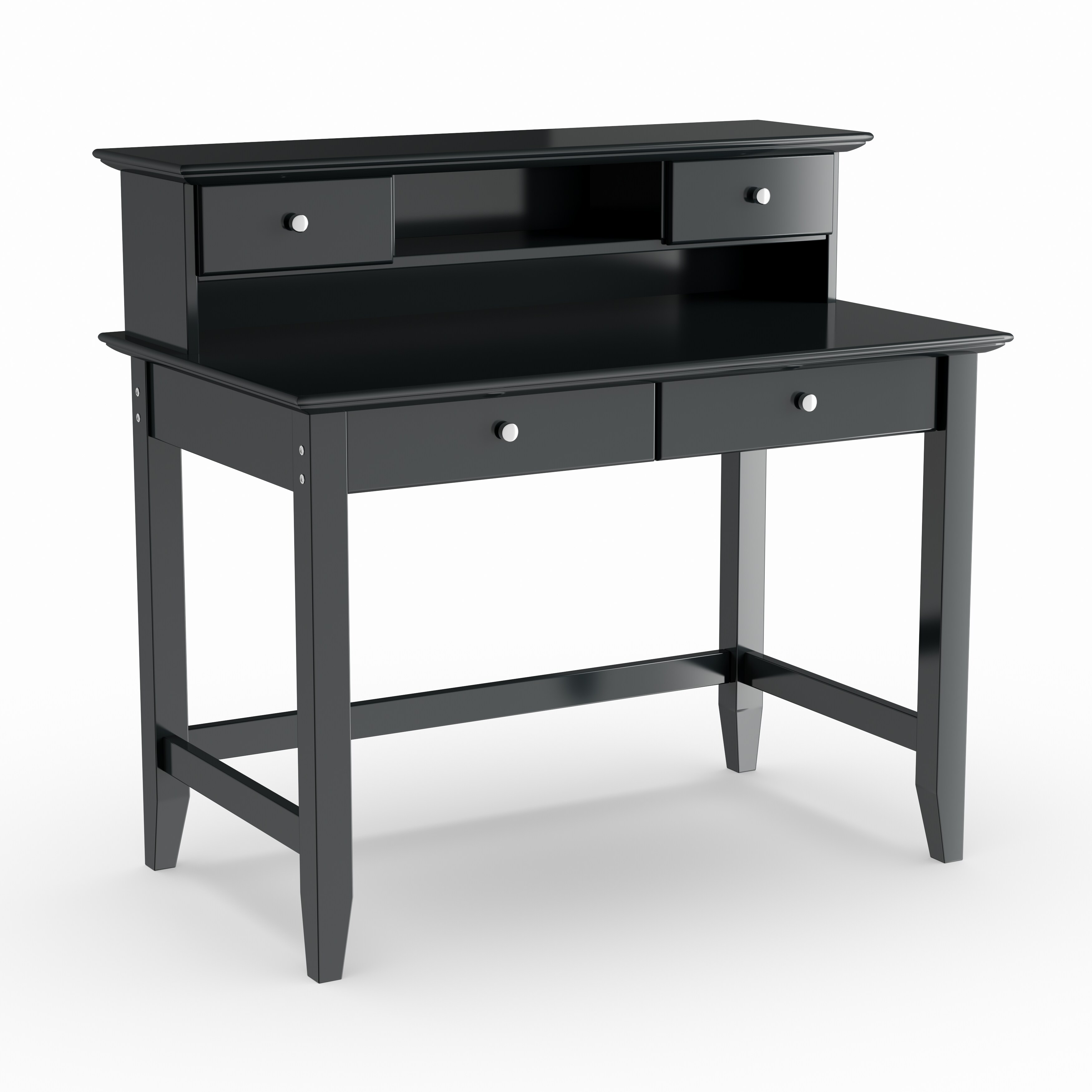 Gracewood Hollow Antoine Black Student Desk And Hutch Gracewood Hollow Antoine Black Student Desk And Hutch