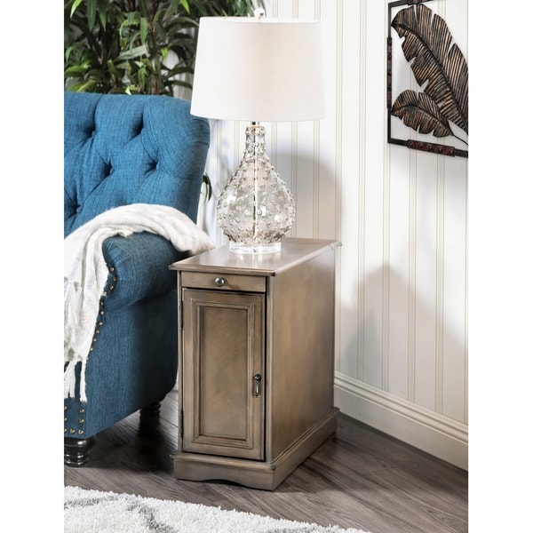 12 inch store nightstand with drawer