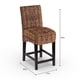 preview thumbnail 5 of 4, The Curated Nomad Fairway Seagrass Counter Stool