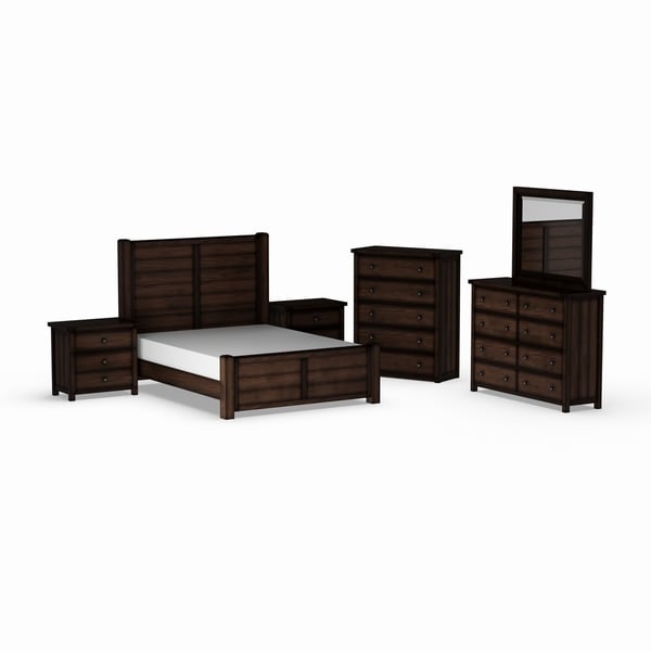 Shop Carbon Loft Plumas Queen Panel 6-piece Bedroom Set ...