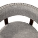 Furniture of America Fendeson Contemporary Fabric Nailhead Swivel Bar Stool (Set of 2) - Thumbnail 8