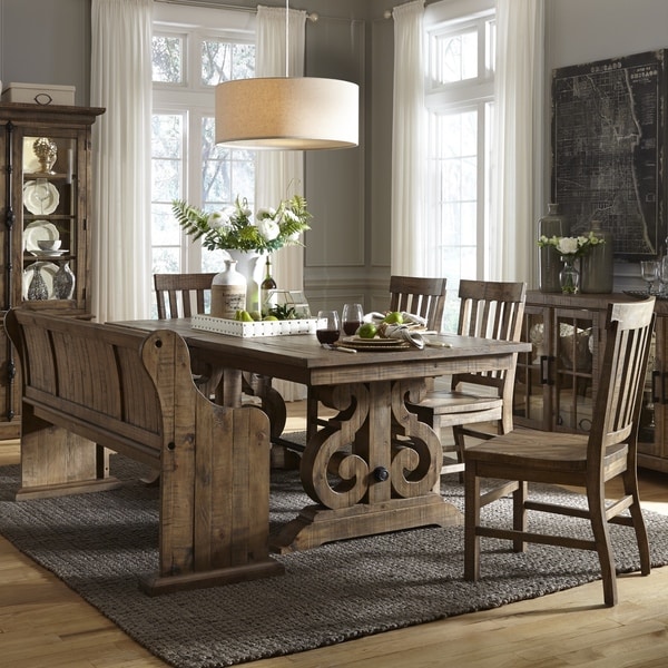 Shop The Gray Barn Bartlett Rectangular Wood Dining Table ...