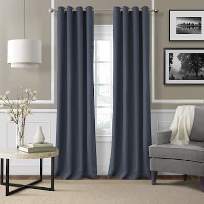 Strick & Bolton Krupa Grommet Linen Curtain Panel