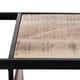 preview thumbnail 4 of 11, Avignon Sofa Table with Leather Pouch - 14" x 20" x 21.65"