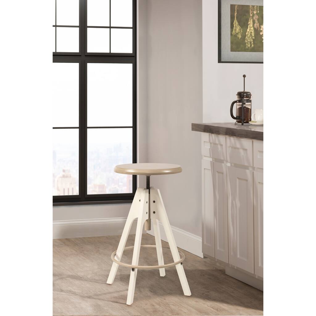 Telford Adjustable Backless Swivel Stool
