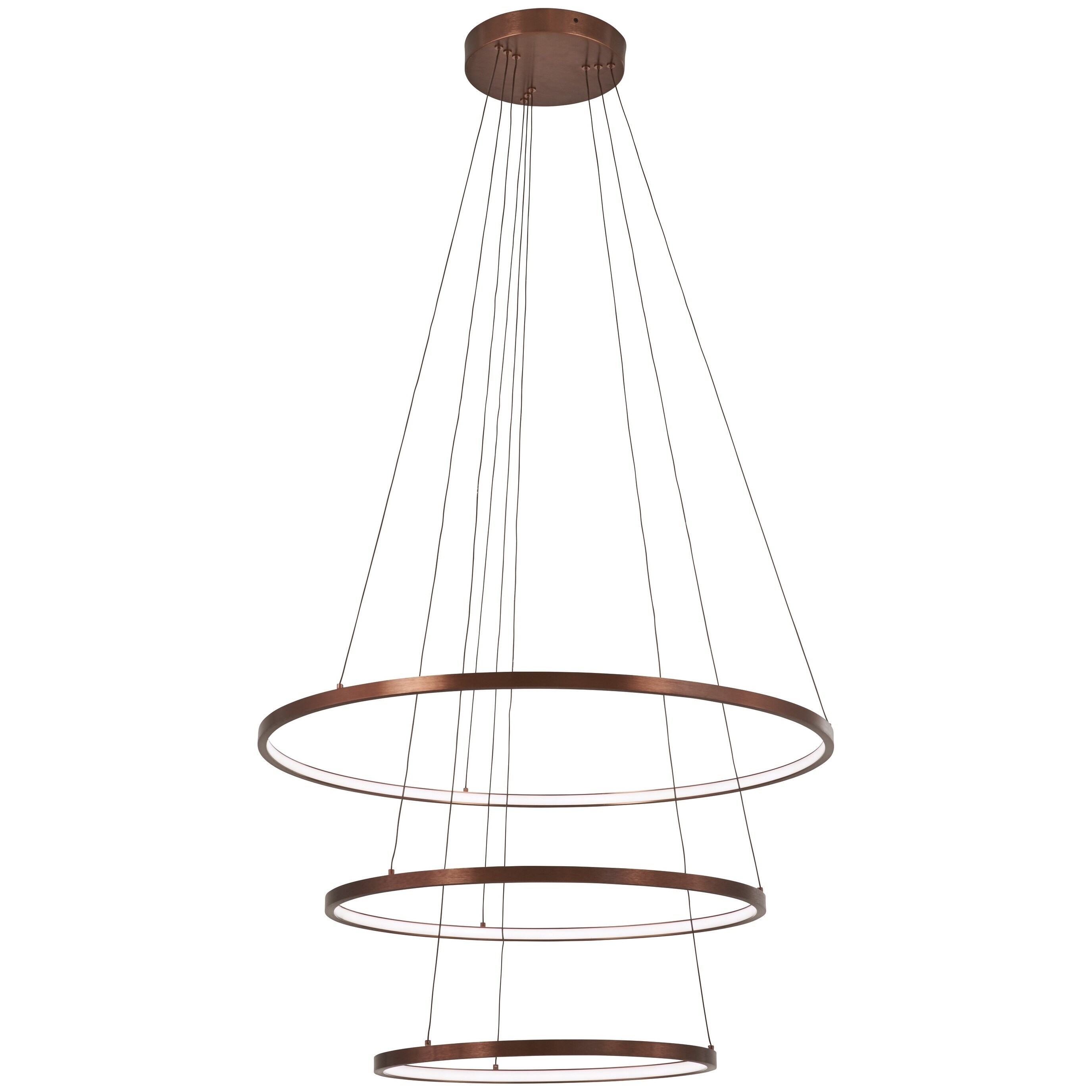 George Kovacs Full Orbit 1 Light Satin Bronze Led Pendant Light Satin Bronze Led Pendant