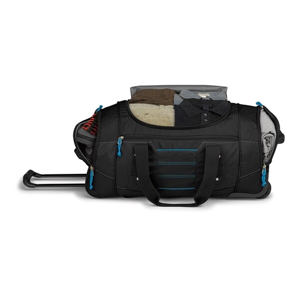 high sierra ultimate access 2.0 drop bottom wheeled duffel 36