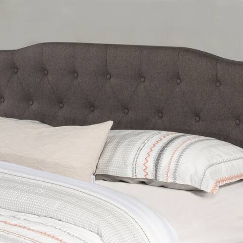 Hillsdale Nicole Headboard - Full/Queen - Stone Fabric - Headboard Frame Not Included