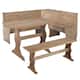 Simple Living Knox Nook 3-piece Dining Set