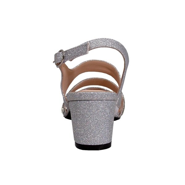 wide width bling sandals