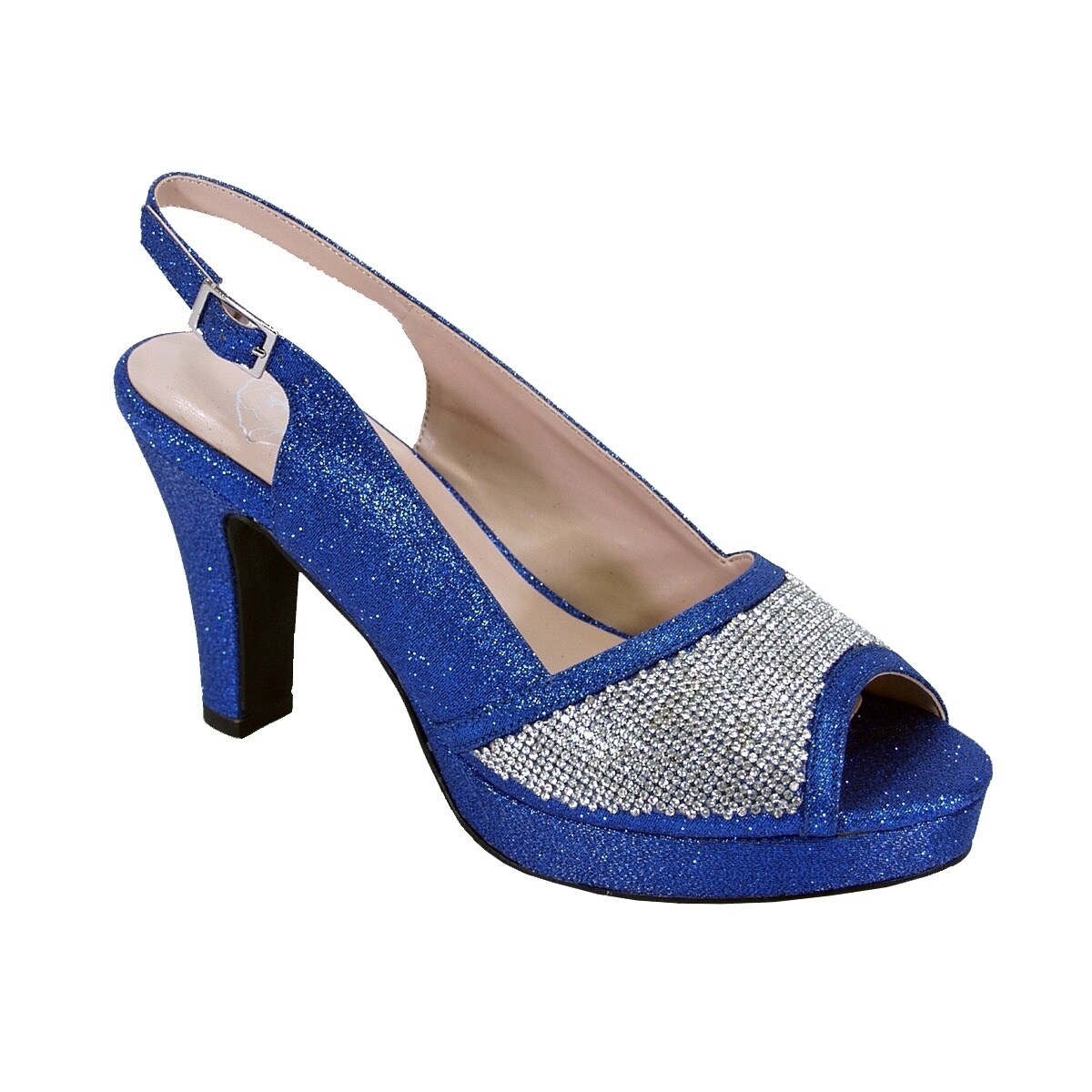 wide width sparkly sandals